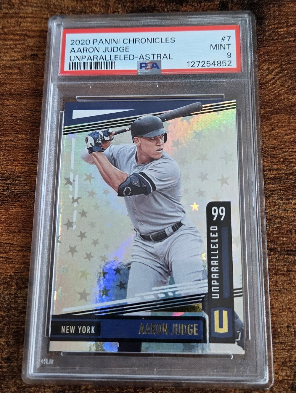 2020 Panini Chronicles Unparalleled-Astral Aaron Judge